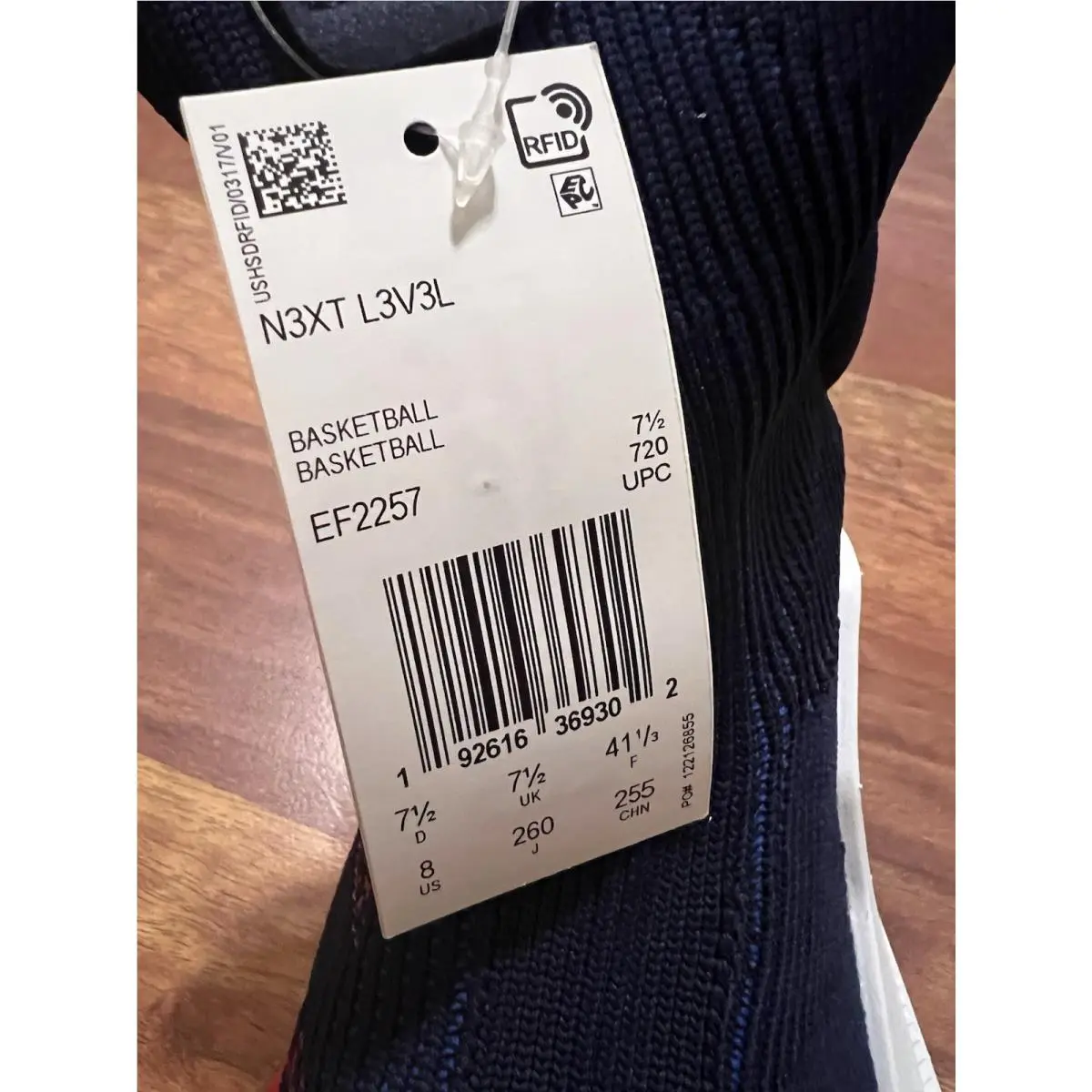 Adidas shoes - adidas N3Xt L3V3L - EF2257 - Blue, Manufacturer: Collegiate Navy/Footwear White/Scarlet (UPC: 0192616369302) 14