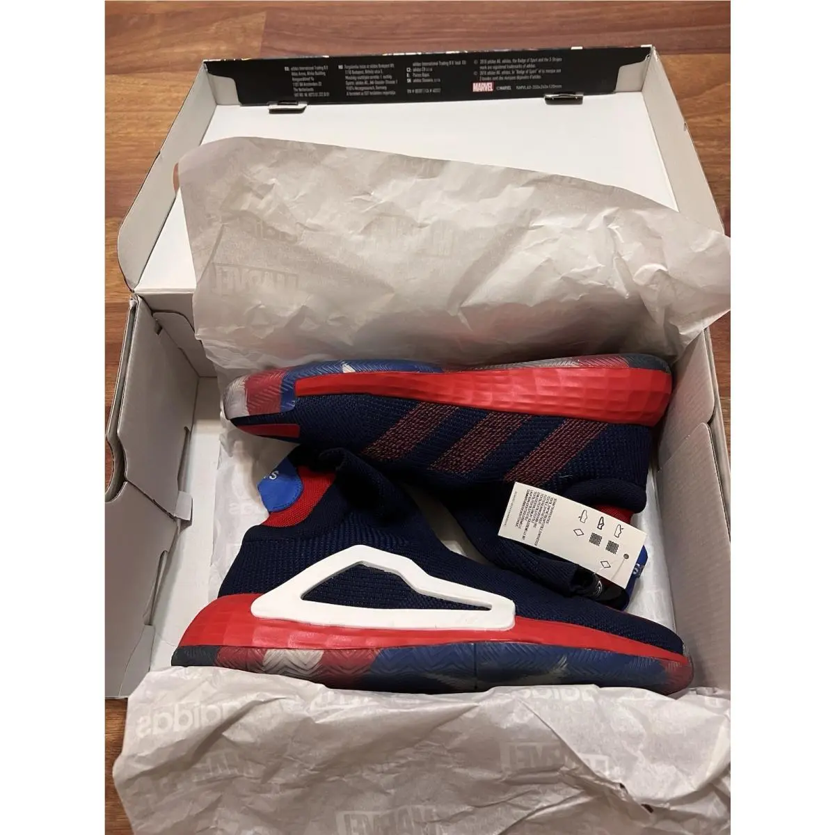 Adidas shoes - adidas N3Xt L3V3L - EF2257 - Blue, Manufacturer: Collegiate Navy/Footwear White/Scarlet (UPC: 0192616369302) 0