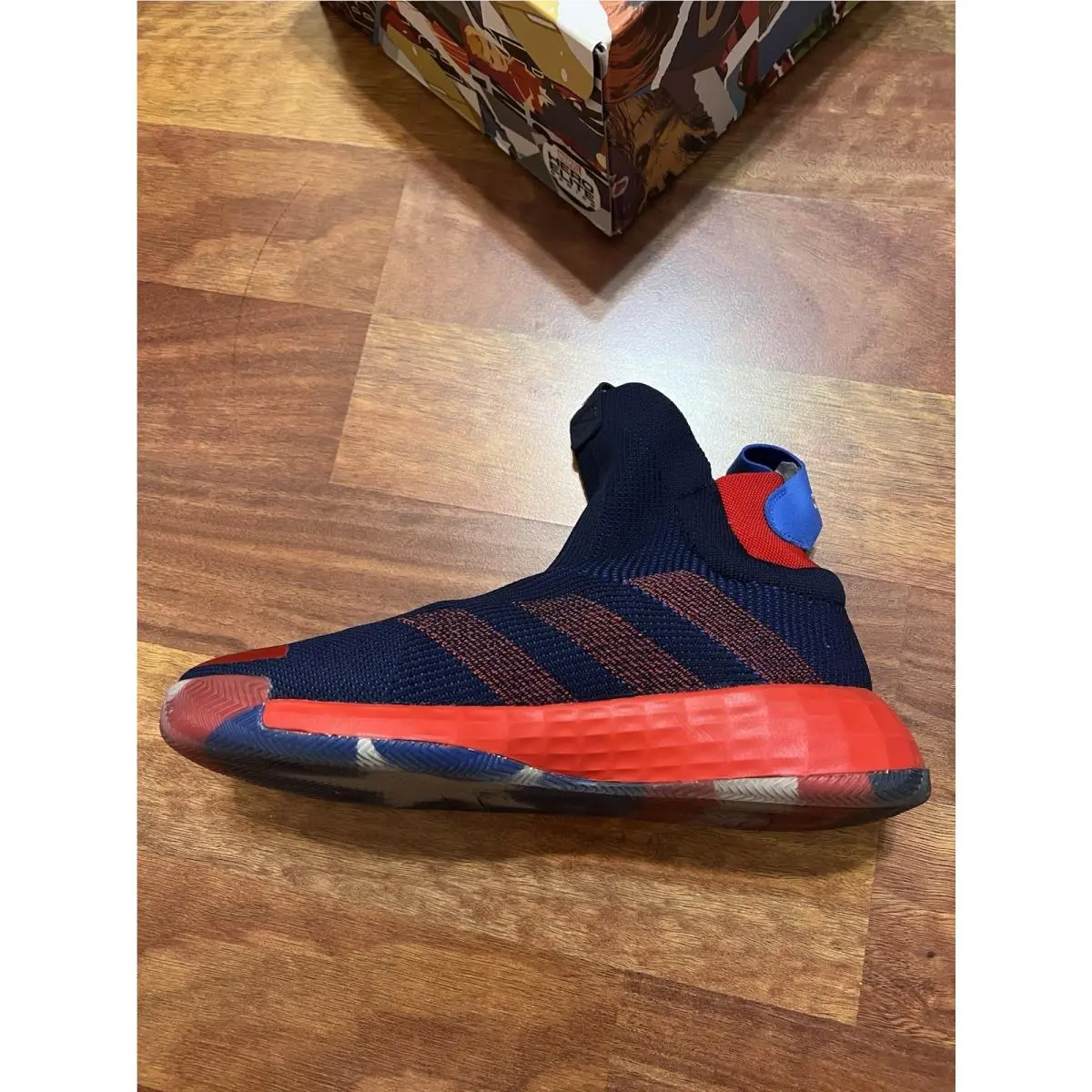Adidas shoes - adidas N3Xt L3V3L - EF2257 - Blue, Manufacturer: Collegiate Navy/Footwear White/Scarlet (UPC: 0192616369302) 4