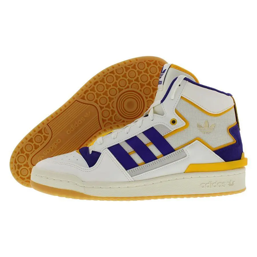 Adidas shoes - Off White/Collegiate Purple/Collegiate Gold, Main: Multi-Colored (UPC: 195740080068) 2