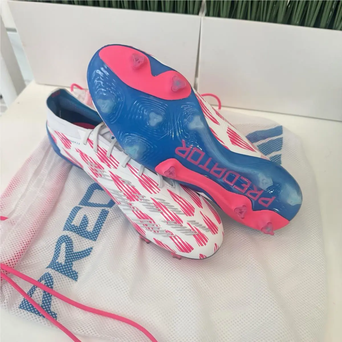 Adidas shoes - adidas Predator Elite FG - Predator Elite - IF8866 - Pink (UPC: 197609258557) 4