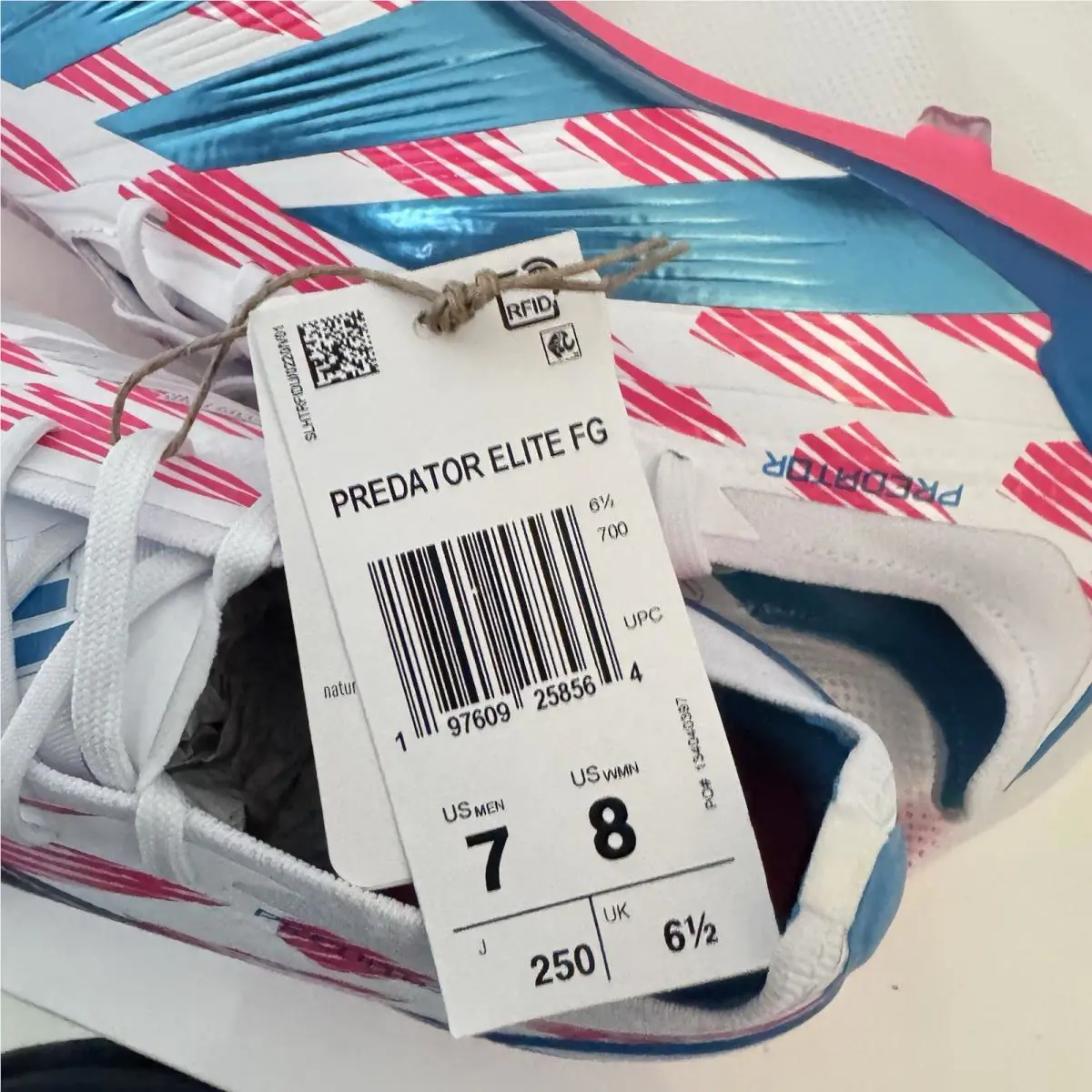 Adidas shoes - adidas Predator Elite FG - Predator Elite - IF8866 - Pink (UPC: 197609258557) 5