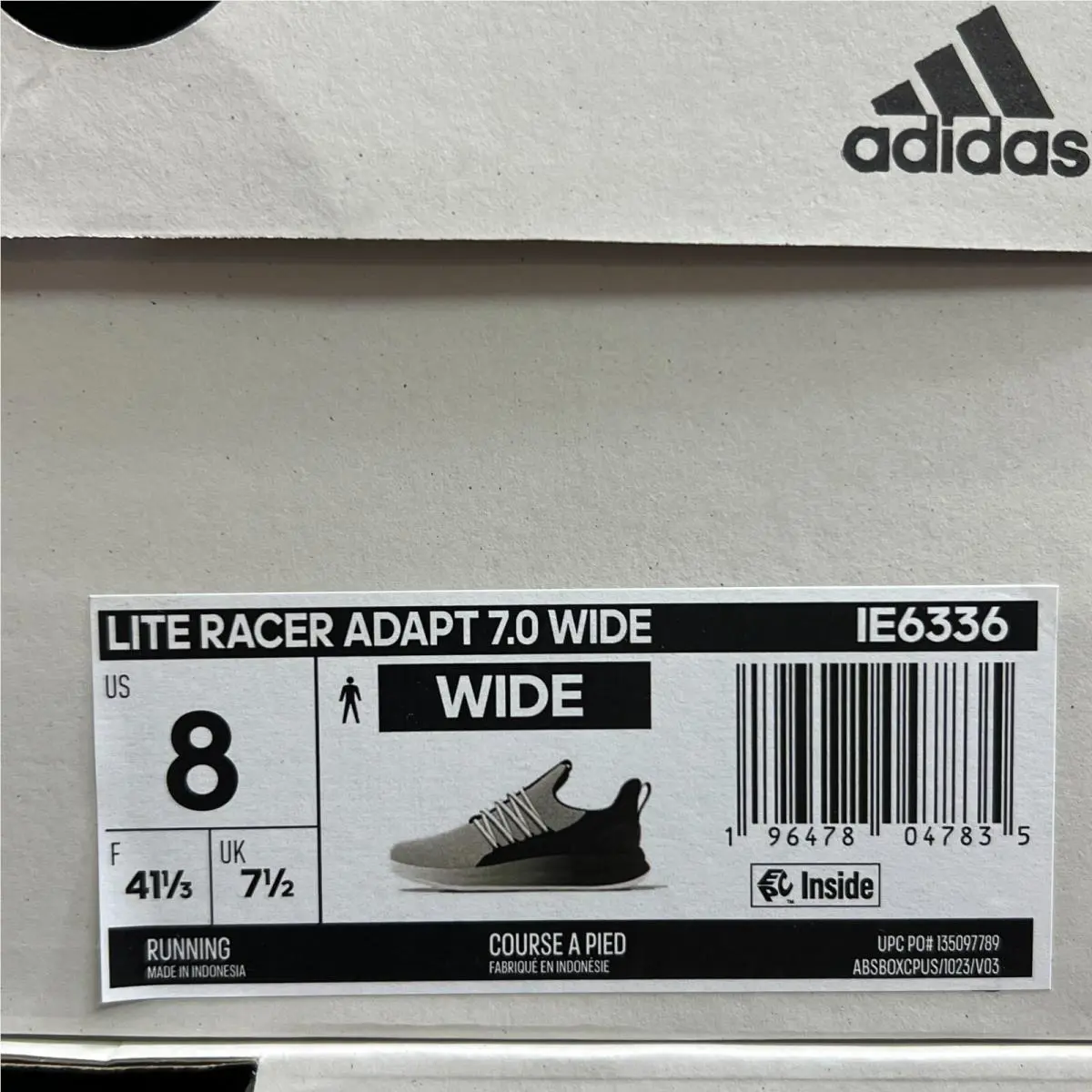Adidas shoes - adidas Lite Racer - Lite Racer - IE6336 - Gray 9