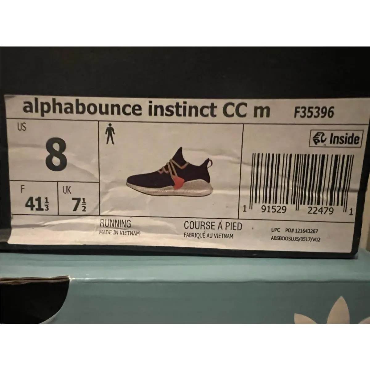 Adidas shoes - adidas Alphabounce - Alphabounce - F35396 - Purple 1