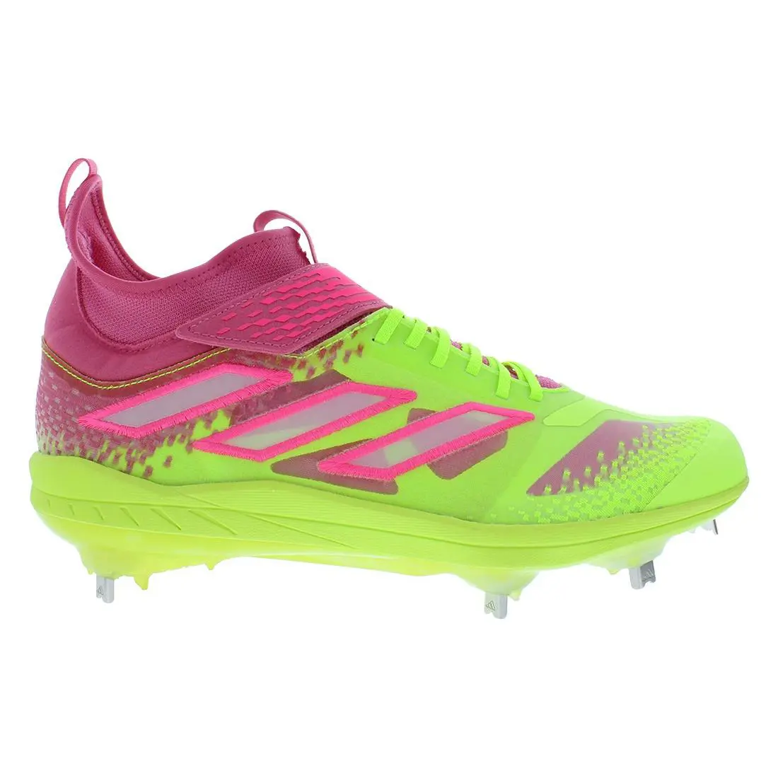Adidas Adizero Afterburner 9 Nwv Mens Shoes Size 15 Color: Lucid Lemon/lucid