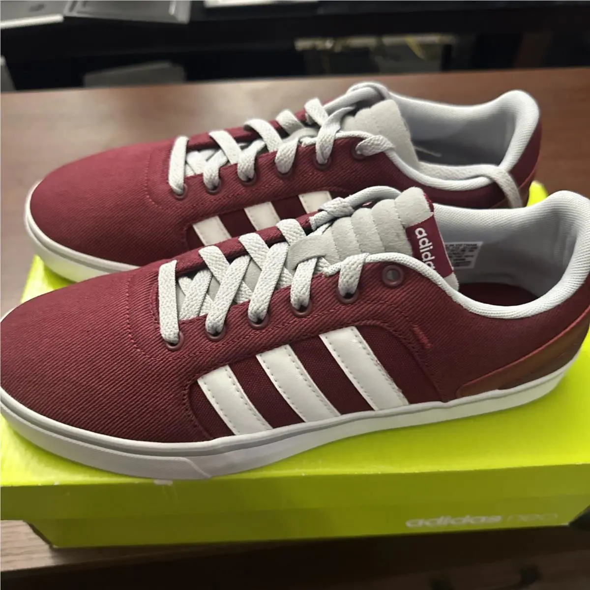 Adidas shoes - Canvas Casual - Canvas Casual - AW4986 - Burgundy (UPC: 889138745546) 0