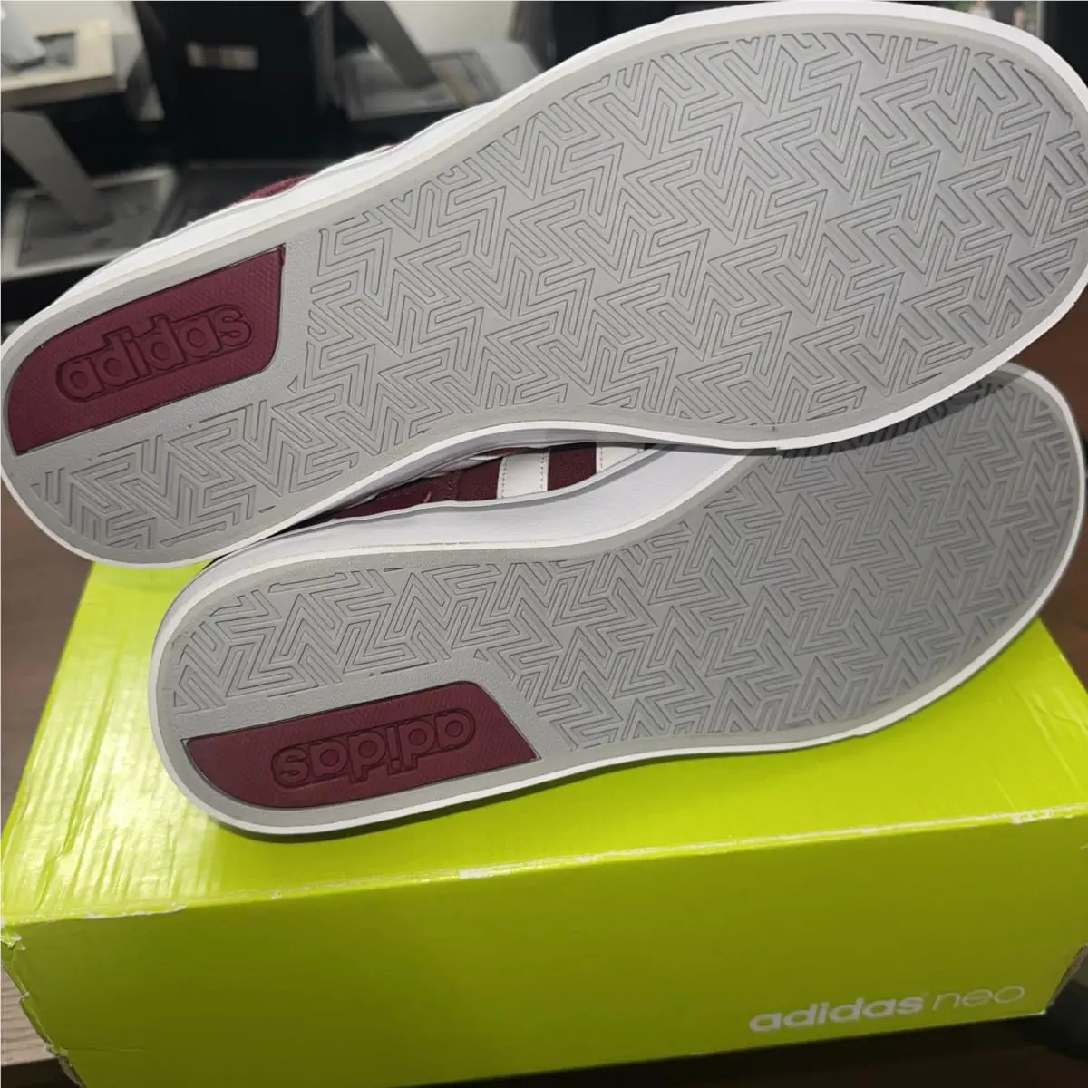 Adidas shoes - Canvas Casual - Canvas Casual - AW4986 - Burgundy (UPC: 889138745546) 4