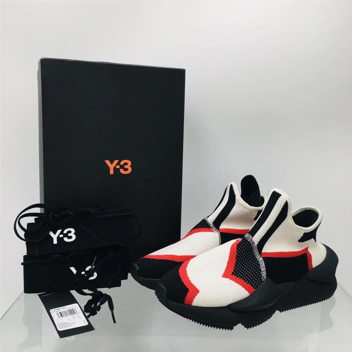 Adidas shoes - adidas Y-3 Kaiwa - Kaiwa - EF2629 - Off White/ Black 15