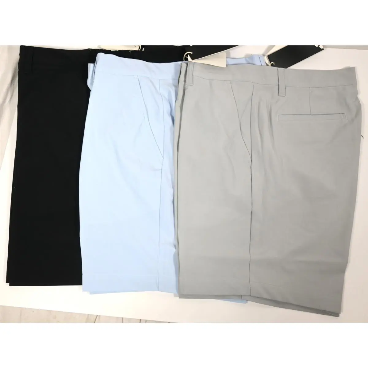 Lot 3 Pairs Mens Adidas Shorts 7 Inseam 32 Waist Ult+ Pull-on Black Blue +
