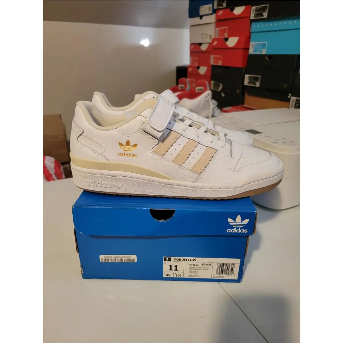 Adidas Forum Low `wonder White Gum` GY8555 2022 Size 11