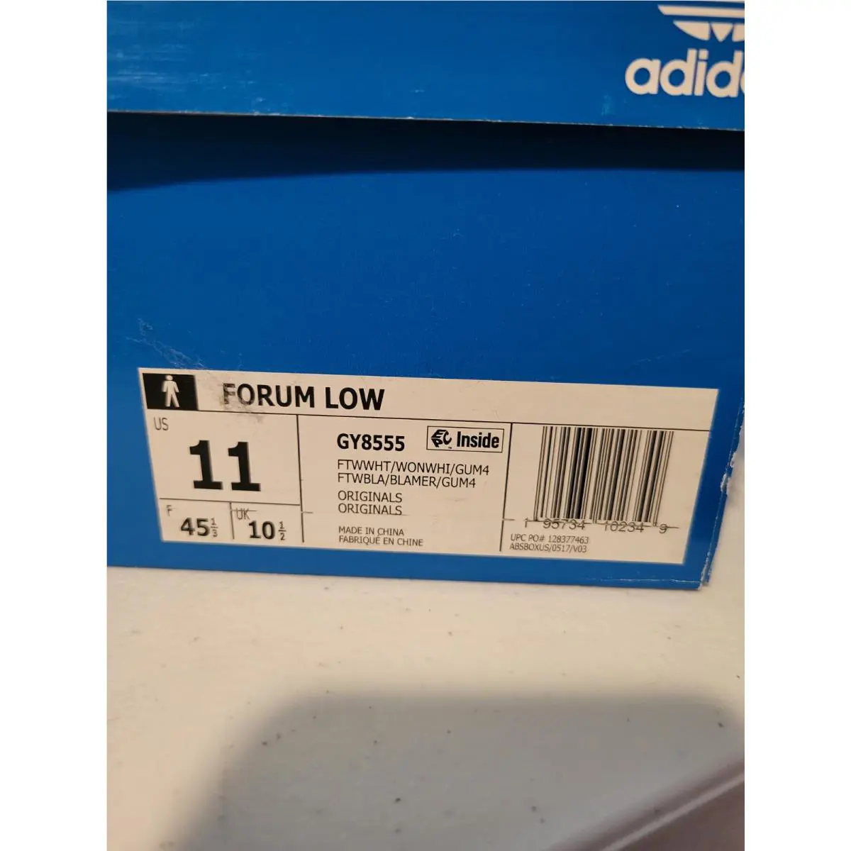 Adidas shoes - adidas Forum Low - Forum Low - GY8555 - White 8