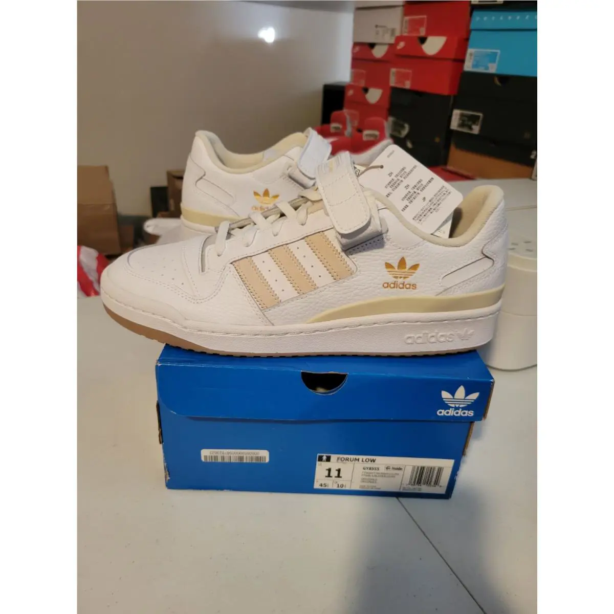 Adidas shoes - adidas Forum Low - Forum Low - GY8555 - White 0