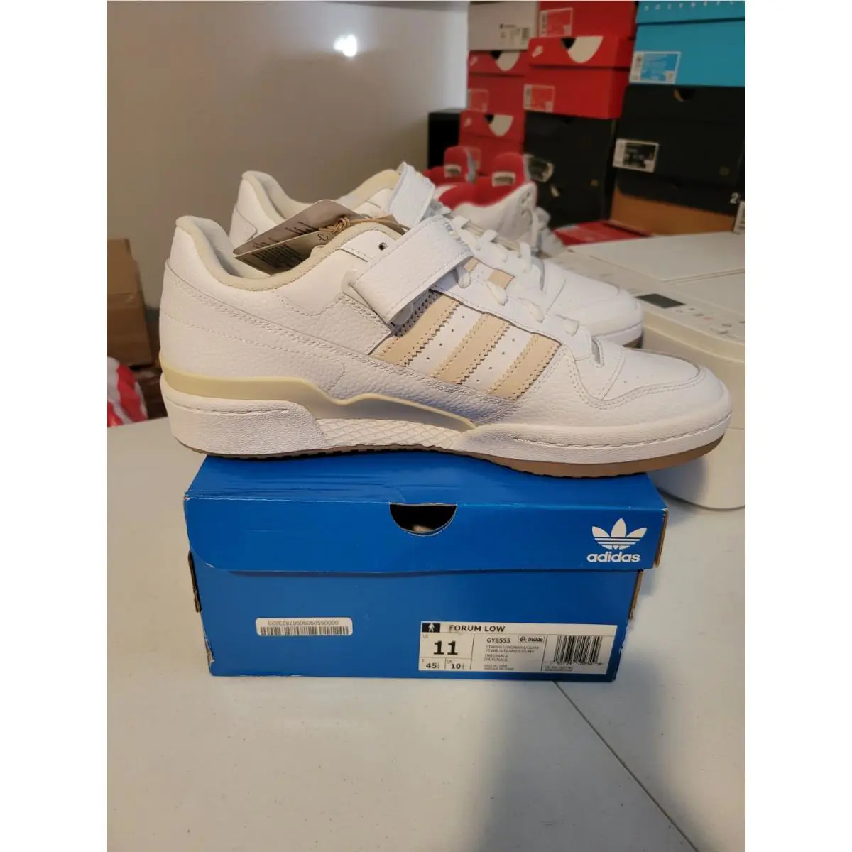 Adidas shoes - adidas Forum Low - Forum Low - GY8555 - White 1