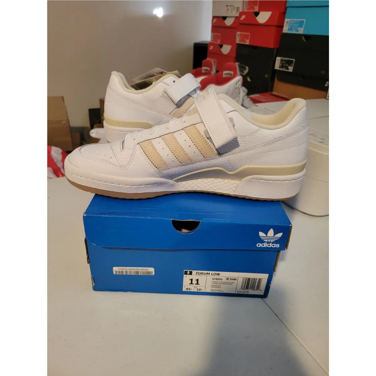 Adidas shoes - adidas Forum Low - Forum Low - GY8555 - White 2