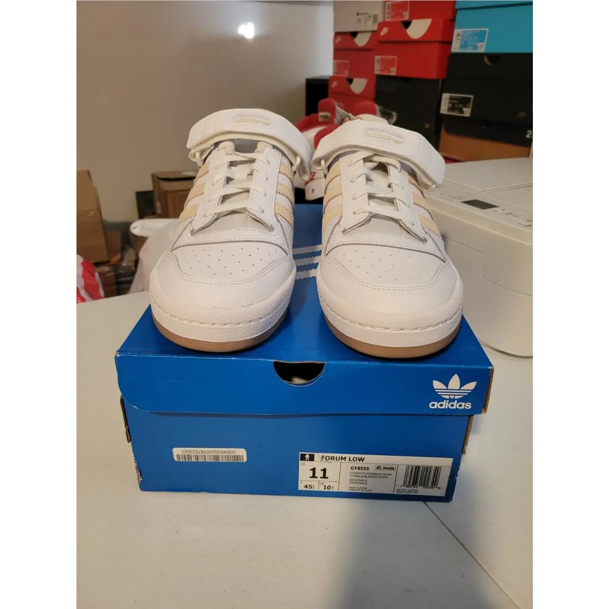 Adidas shoes - adidas Forum Low - Forum Low - GY8555 - White 3