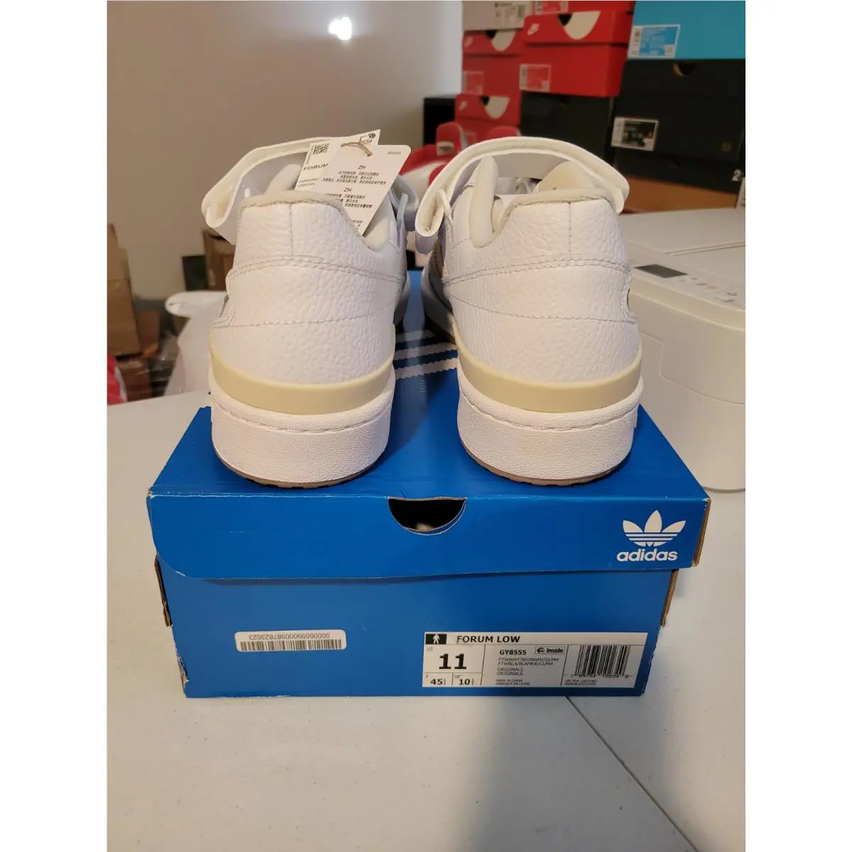 Adidas shoes - adidas Forum Low - Forum Low - GY8555 - White 4