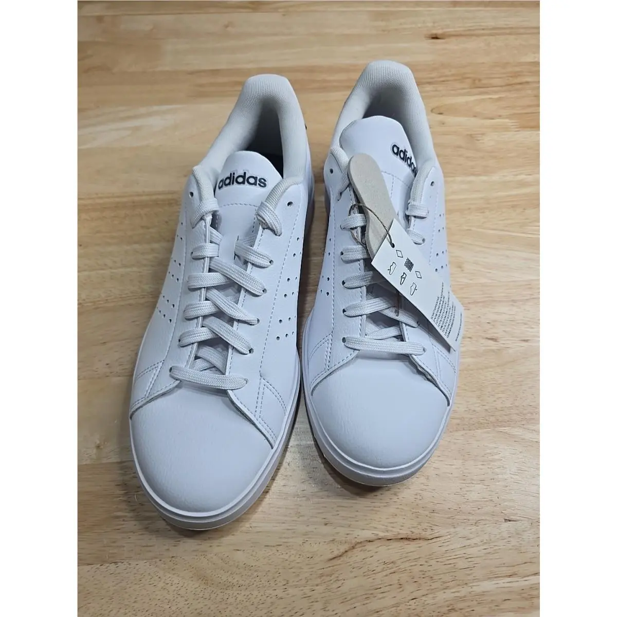 Adidas Advantage 2.0 Men’s Cloud White Athletic Shoes Sneakers US Sz: 10