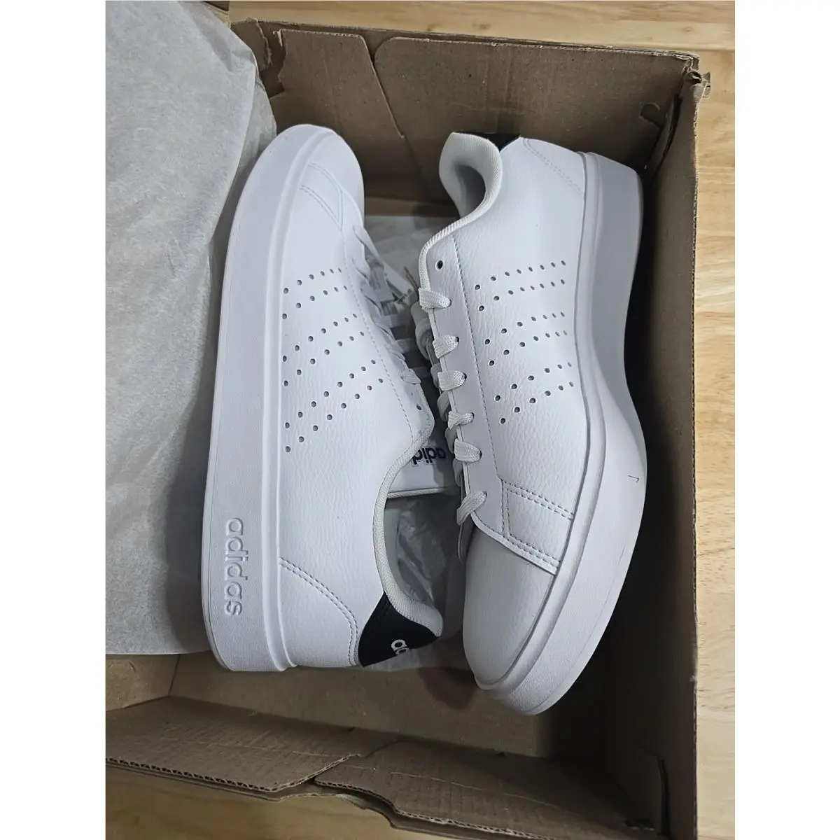 Adidas shoes - adidas Advantage - Advantage - White 3