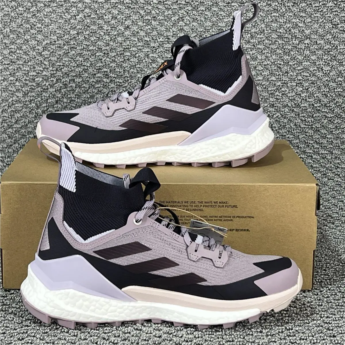 Adidas shoes - adidas TERREX Free Hiker - TERREX Free Hiker - Purple 8