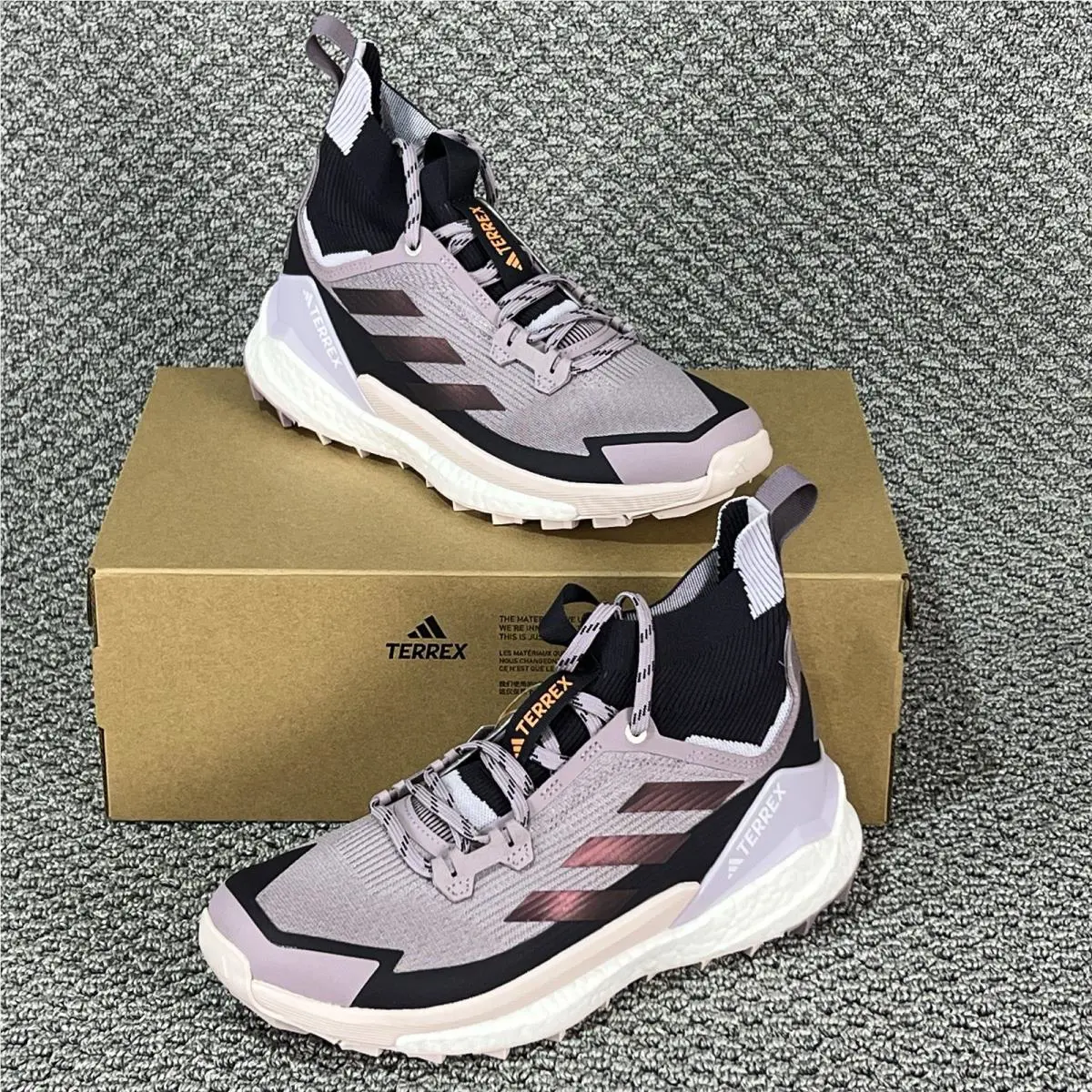 Adidas shoes - adidas TERREX Free Hiker - TERREX Free Hiker - Purple 1