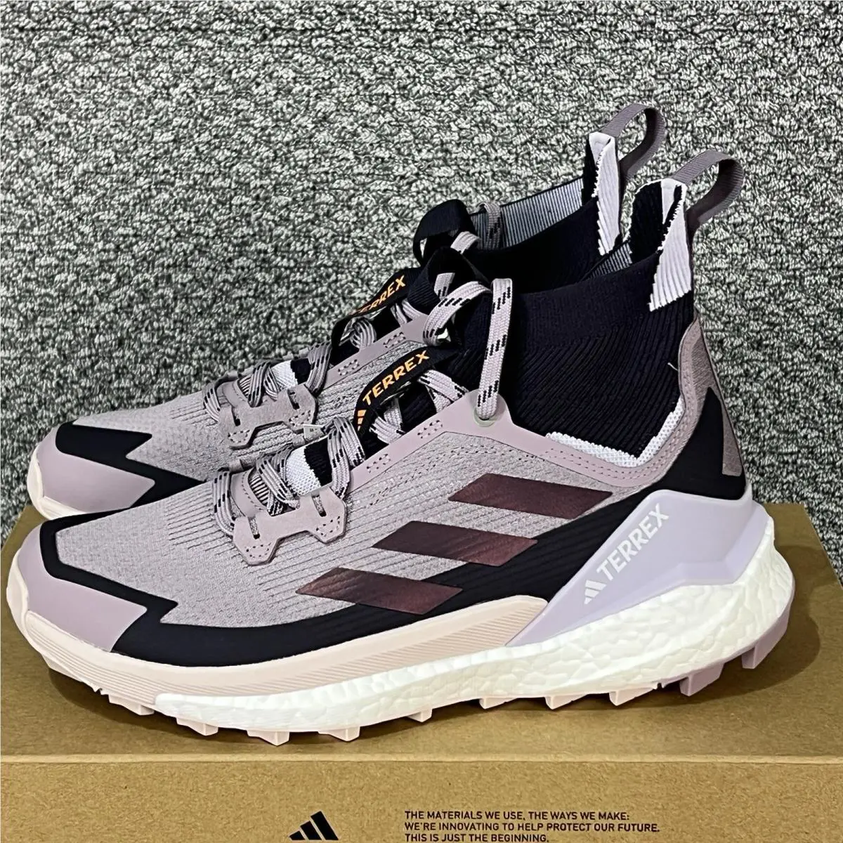 Adidas shoes - adidas TERREX Free Hiker - TERREX Free Hiker - Purple 5