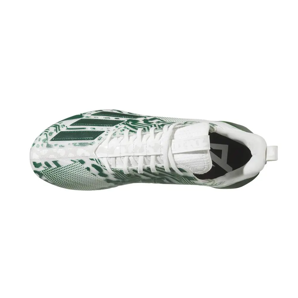 Adidas shoes - adidas Adizero 12.0 Mismatch Football Cleats - IG9572 - Green (UPC: 195749938056) 2