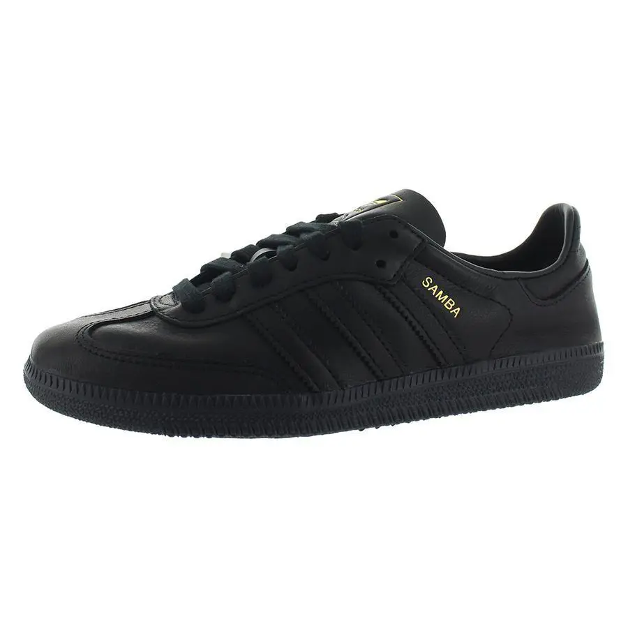 Adidas shoes - Core Black/Core Black/Gold Metallic, Main: Black (UPC: 196471254414) 3