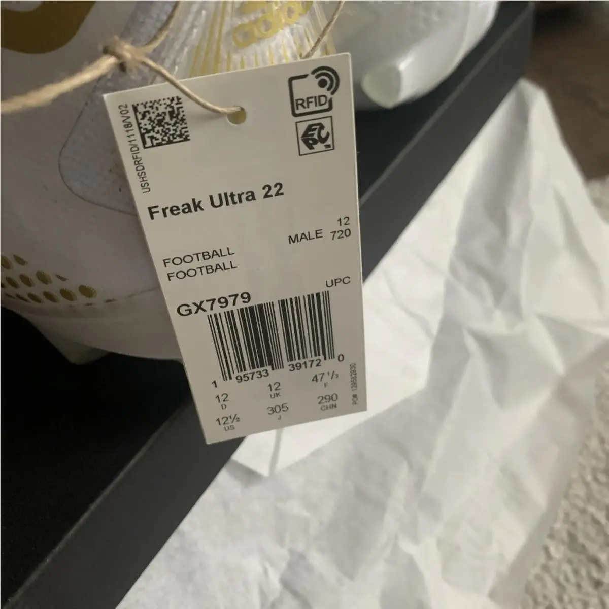 Adidas shoes - adidas Freak Ultra - Freak Ultra - White and Gold 0