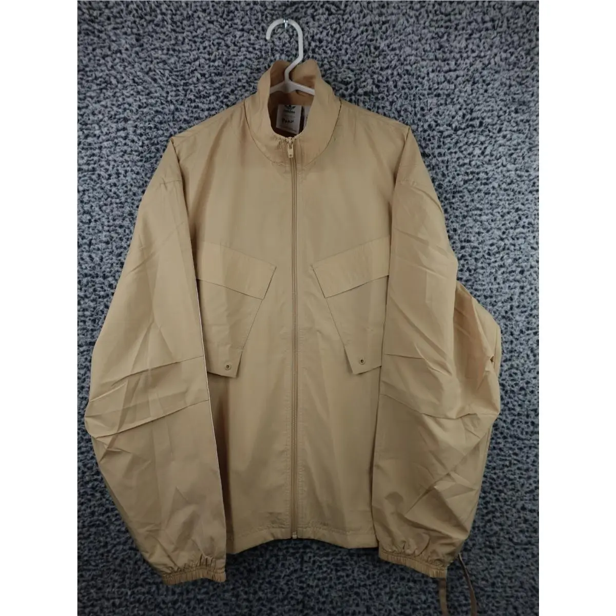 Adidas Parley Track Tops TT Jacket HL9397 Magic Beige Men`s Size Medium