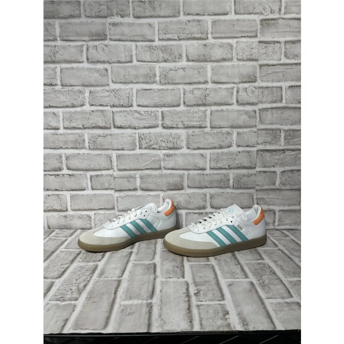 Adidas shoes - Adidas Samba IM - Samba - IH8160 - Cloud White / Easy Mint / Gum (UPC: 197610910161) 2