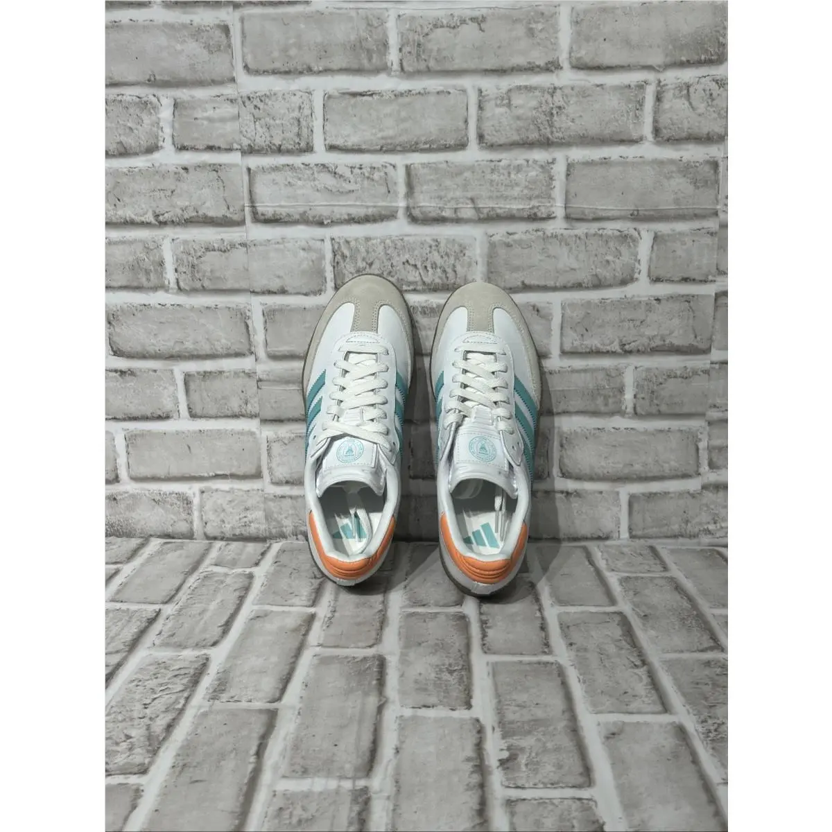 Adidas shoes - Adidas Samba IM - Samba - IH8160 - Cloud White / Easy Mint / Gum (UPC: 197610910161) 5