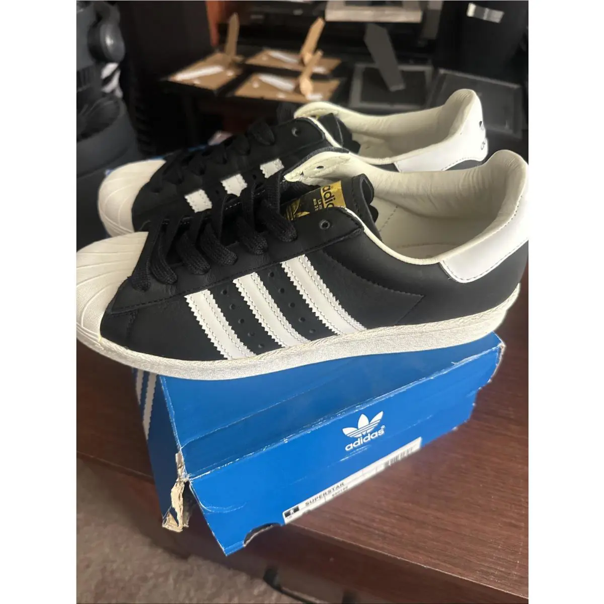 Adidas shoes - adidas Superstar - Superstar - BB0189 - Black (UPC: 0889766392303) 1