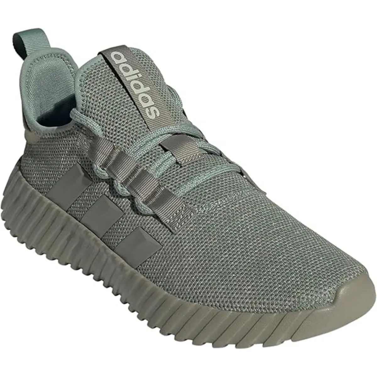 Adidas Men`s Kaptir 3.0 Sneaker Silver/silver Pebble/silver Green-sz 7 - Silver