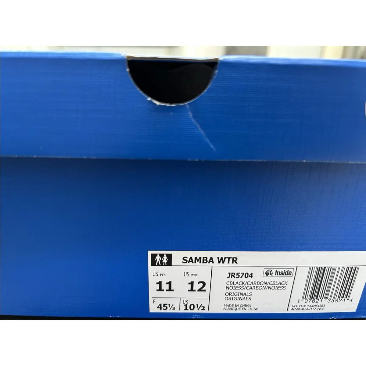 Adidas shoes - Adidas Samba Winterized - Samba Winterized - JR5704 - Core Black / Carbon / Core Black (UPC: 0197621338244) 10