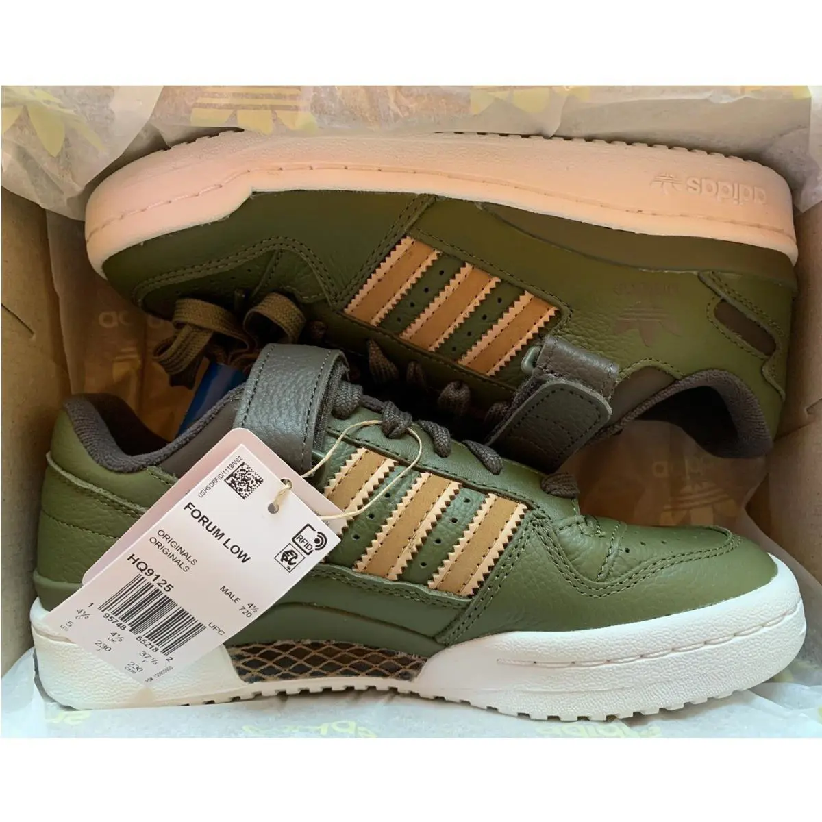 Adidas shoes - adidas Forum Low - Forum Low - HQ9125 - Green (UPC: 0195748652182) 6
