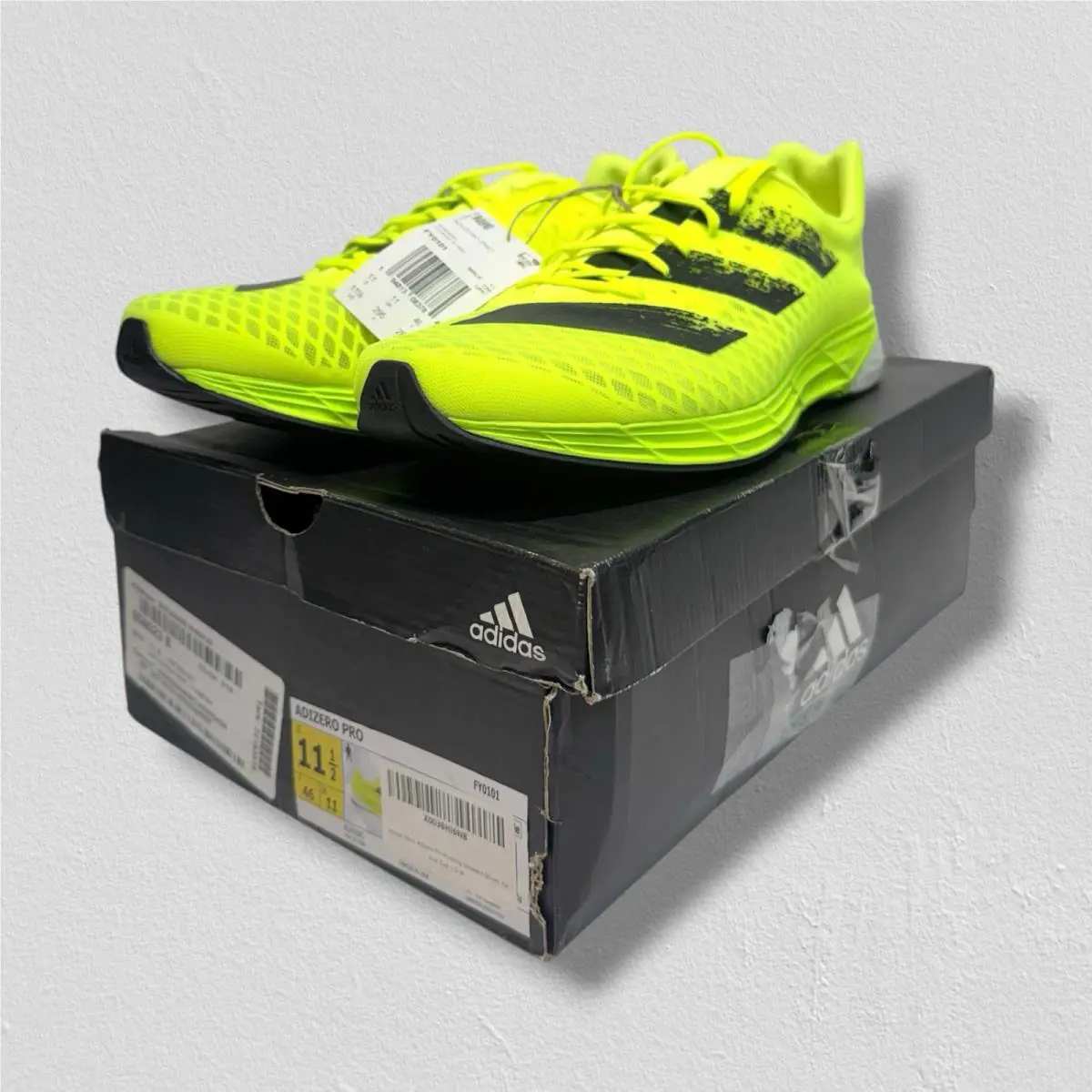 Adidas shoes - adidas Adizero Pro - Adizero Pro - FY0101 - Yellow/Core Black 5