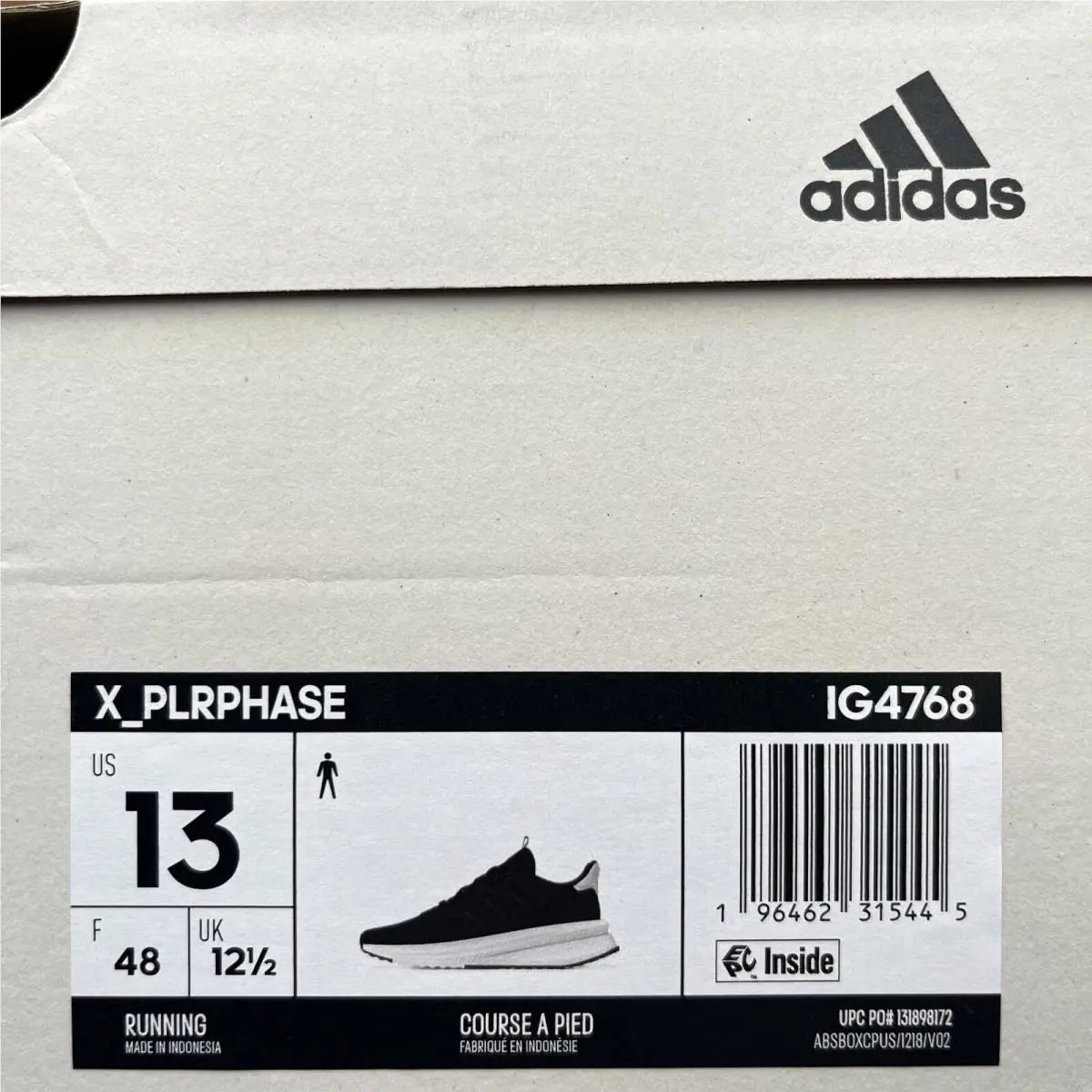 Adidas shoes - adidas X_PLR - Black (UPC: 196462315445) 8