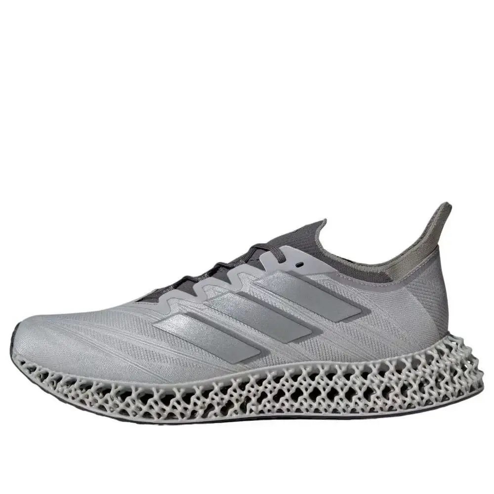 Adidas 4DFWD 4M Mens Size 7.5 Grey/silver Running Shoes - ID8889 - Gray