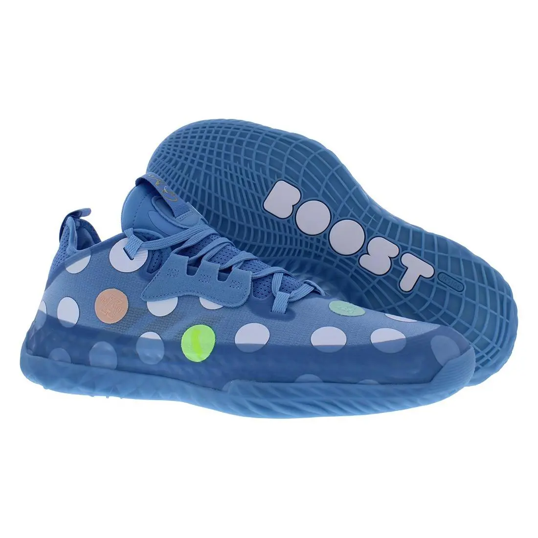 Adidas Harden Vol. 5 Futurenatural Mens Shoes Size 13.5 Color: Team Light - Team Light Blue/Navy/Footwear White, Main: Blue