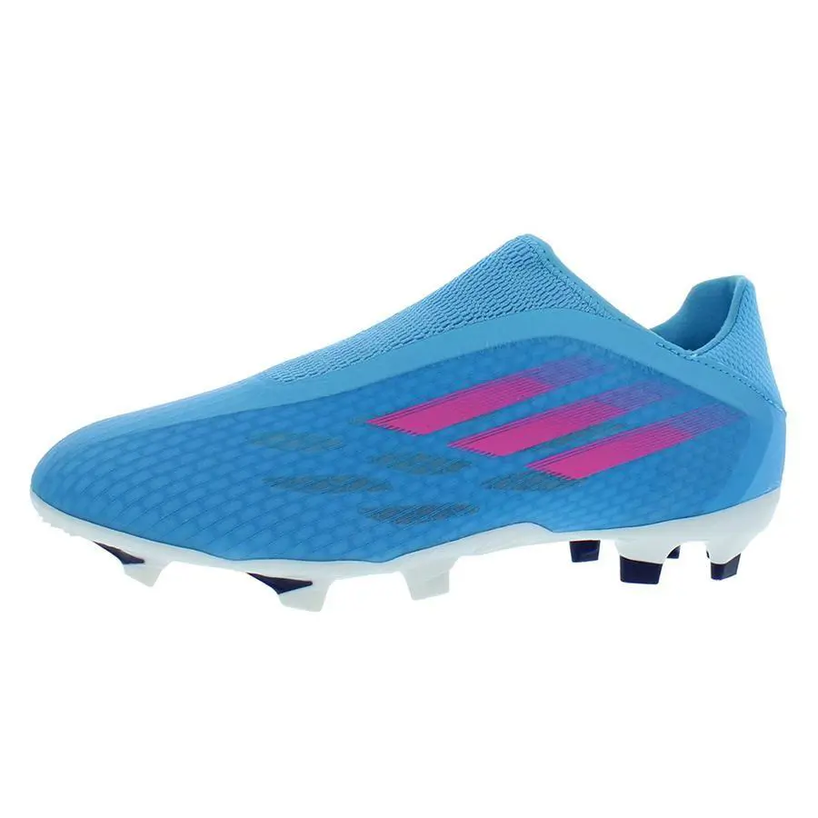 Adidas shoes - Sky Rush/Team Shock Pink/Cloud White, Main: Blue (UPC: 195733977870) 3