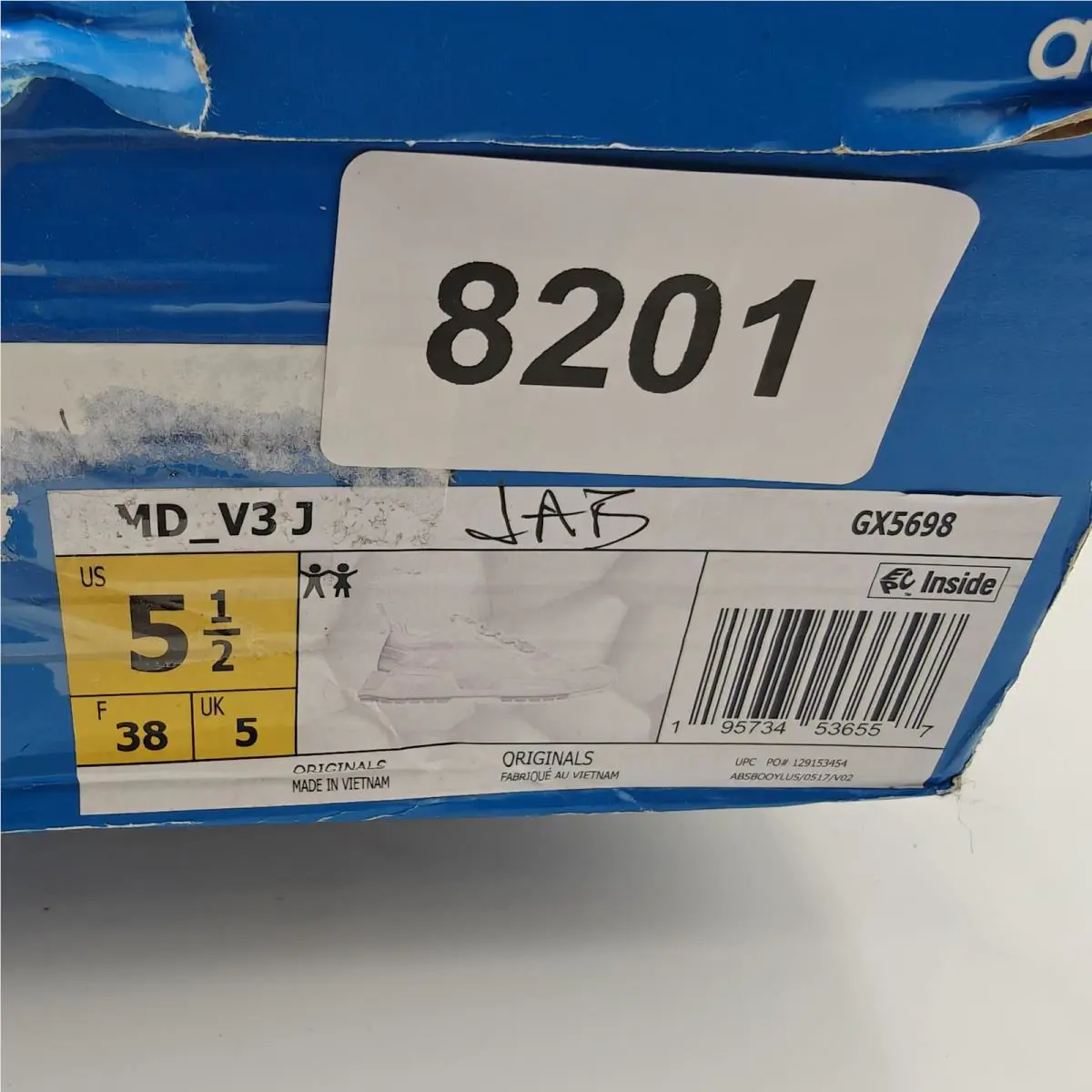 Adidas shoes - adidas NMD_V3 J - White 5