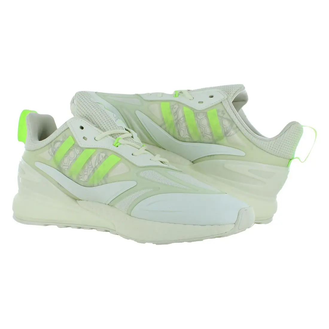 Adidas shoes - White Tint/Signal Green/Grey Two, Full: White Tint/Signal Green/Grey Two (UPC: 195732356829) 1