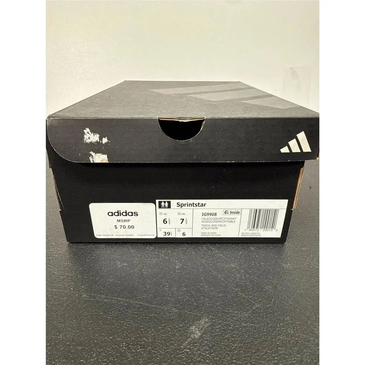 Adidas shoes - Black (UPC: 196472290152) 7