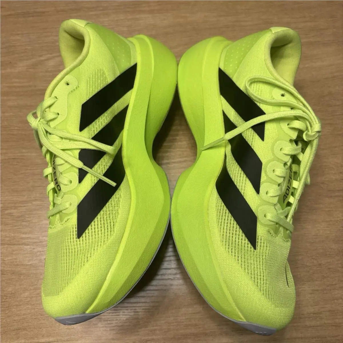 Adidas shoes - adidas Adizero Evo SL - Adizero Evo - JR5839 - Green, Manufacturer: Lucid Lemon/Core Black/Matte Silver 1