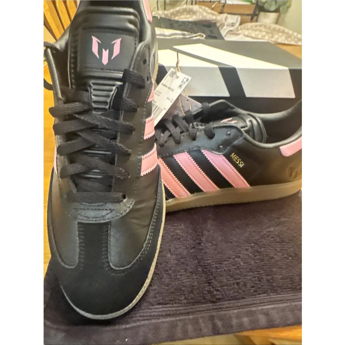 Adidas shoes - adidas Samba - Samba - Black/pink 0