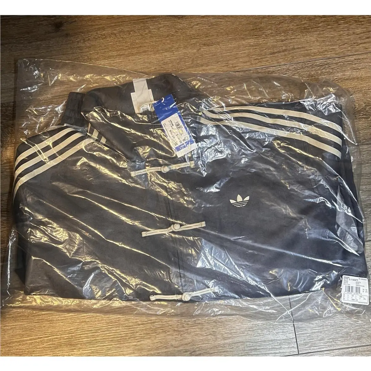 Adidas Ctt Chinese Track Top 3.1 Jacket Grey Blue Size L Unisex Rare KT3847