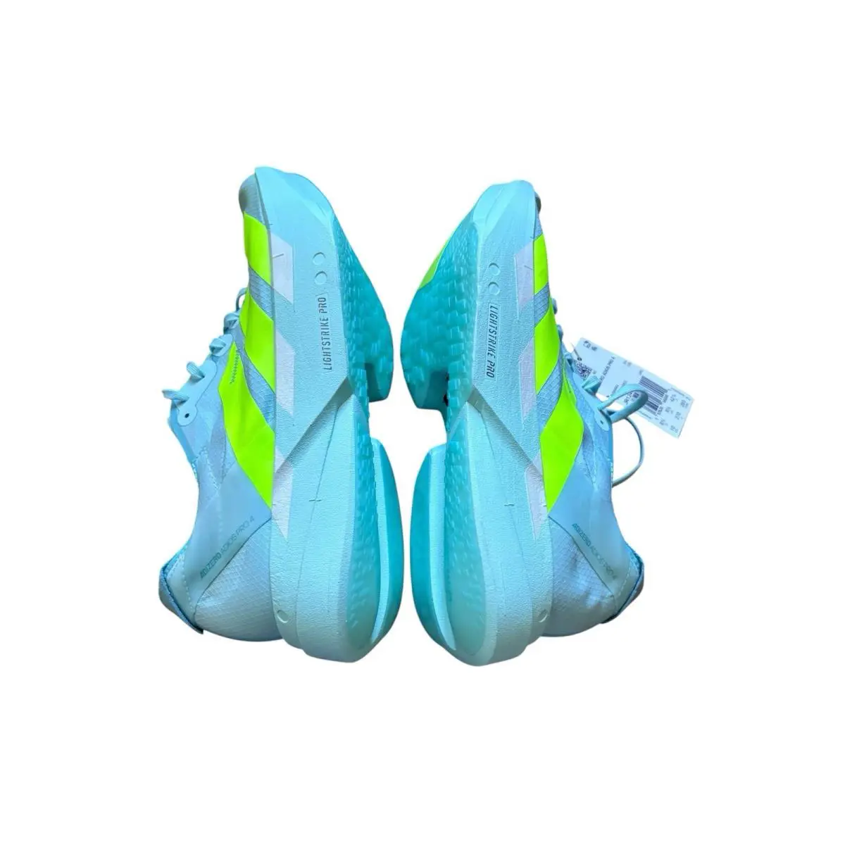 Adidas shoes - Adizero Adios Pro 4 - Adizero Adios Pro - JR1243 - Mint / Aqua / Neon Yellow (UPC: 0197620660001) 3