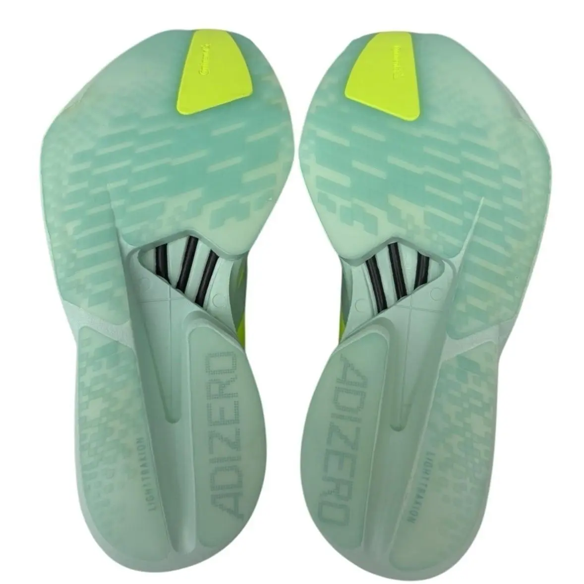 Adidas shoes - Adizero Adios Pro 4 - Adizero Adios Pro - JR1243 - Mint / Aqua / Neon Yellow (UPC: 0197620660001) 8