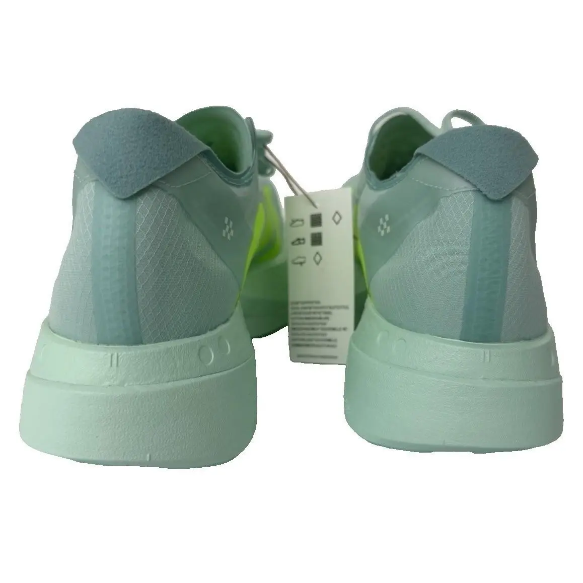 Adidas shoes - Adizero Adios Pro 4 - Adizero Adios Pro - JR1243 - Mint / Aqua / Neon Yellow (UPC: 0197620660001) 4