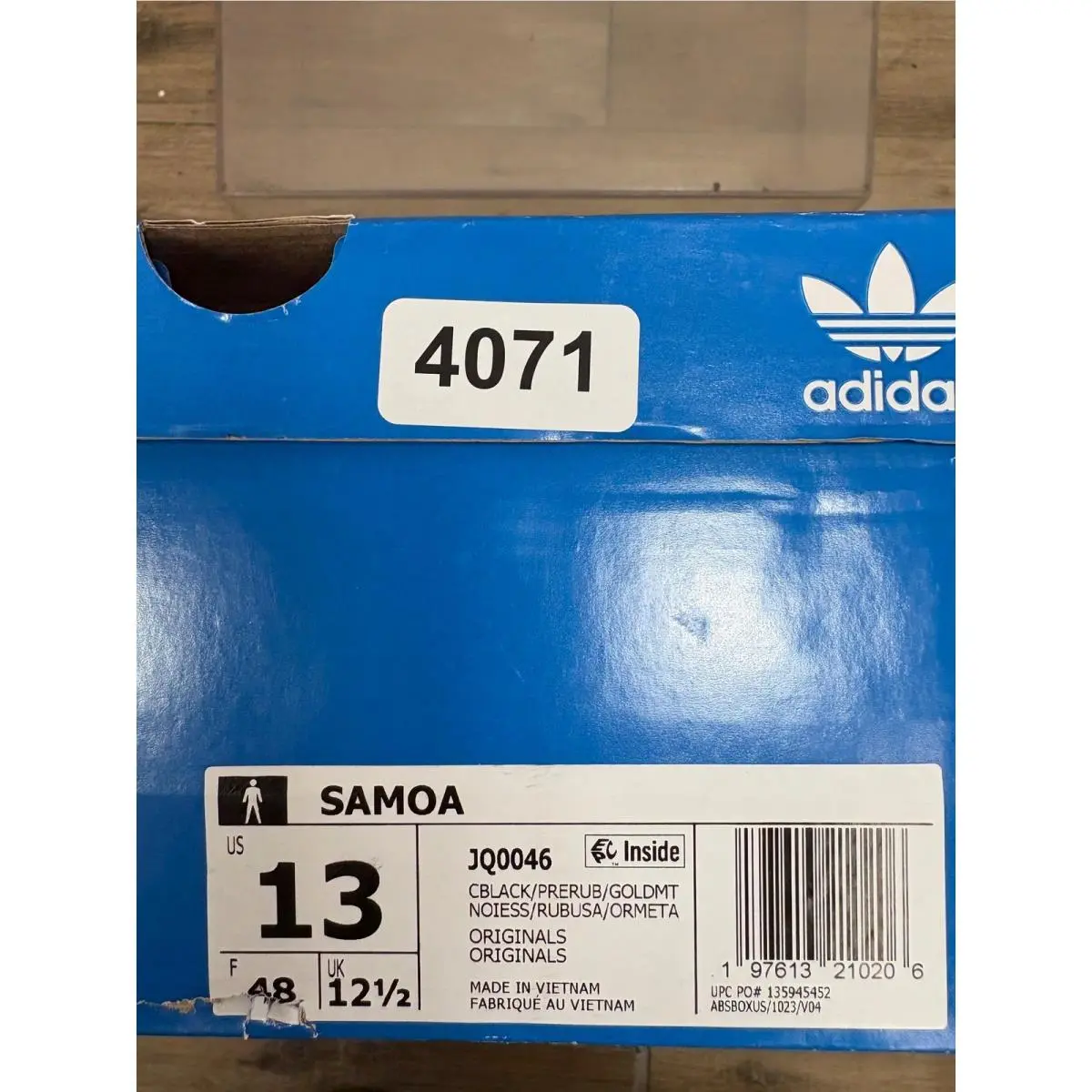 Adidas shoes - Adidas Samoa Originals - Samoa Originals - Black 6